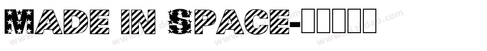 Made in Space字体转换